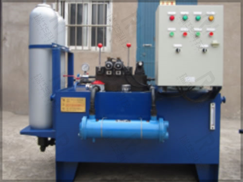 Continuous casting hydraulic station