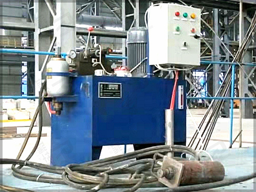Ladle hot repair hydraulic station